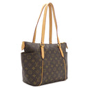 ルイヴィトン LOUIS VUITTON トータリー PM M56689 モノグラム モノグラムキャンバス トートバッグ ゴールド金具 茶 ショルダー 肩掛け 旧型