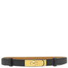 エルメス HERMES ケリー 18 ブラック ヴォーエプソン GP ベルト ゴールド金具 新品 未使用 黒 ターンロック金具 スライド調節