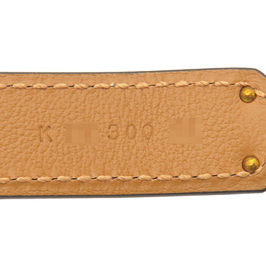 エルメス HERMES ケリー 18 ブラック ヴォーエプソン GP ベルト ゴールド金具 新品 未使用 黒 ターンロック金具 スライド調節