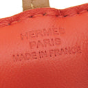 エルメス HERMES バディ ルージュラデュー×ゴールド ムートン アニョーミロ バッグチャーム 新品 未使用 赤