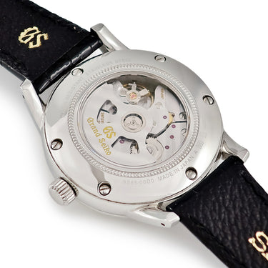 腕時計 グランドセイコー Grand Seiko メカニカル SBGR061 9S65-00D0 自動巻き メンズ アイボリー デイト バー シースルーバック