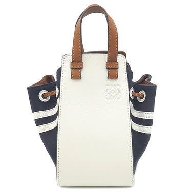 ロエベ LOEWE ハンモックドセーラー ミニ 314.60.V07 マルチカラー キャンバス レザー 2WAYバッグ ハンドバッグ ショルダー