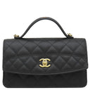 シャネル CHANEL マトラッセ クラシックフォンホルダー チェーンクラッチ AP4402 B18715 94305 ブラック カーフ キャビアスキン 2WAYバッグ ゴールド金具 黒 チェーンショルダー