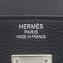 エルメス HERMES バーキン40 ブラック トゴ ハンドバッグ シルバー金具 黒