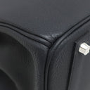 エルメス HERMES バーキン40 ブラック トゴ ハンドバッグ シルバー金具 黒