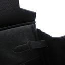 エルメス HERMES バーキン40 ブラック トゴ ハンドバッグ シルバー金具 黒