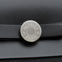 エルメス HERMES エールバッグジップ ミニ 20 ブラック キャンバス レザー トワルミリタリー ヴァッシュハンター ショルダーバッグ シルバー金具 新品 未使用 黒