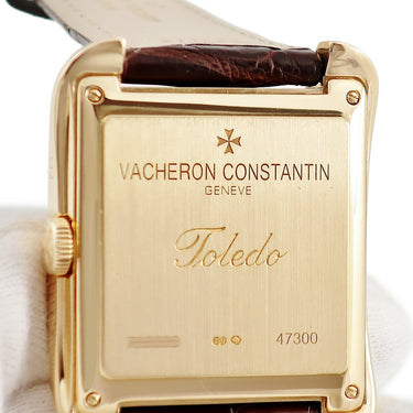 腕時計 ヴァシュロン・コンスタンタン VACHERON CONSTANTIN ヒストリーク トレド 47300/000R-9219 自動巻き メンズ K18PG無垢 トリプルカレンダー