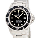 腕時計 ロレックス ROLEX シードゥエラー 16600 L番 自動巻き メンズ L番 ブラック ベンツ針 逆回転防止ベゼル オイスター デイト