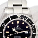 腕時計 ロレックス ROLEX シードゥエラー 16600 L番 自動巻き メンズ L番 ブラック ベンツ針 逆回転防止ベゼル オイスター デイト