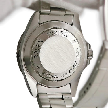 腕時計 ロレックス ROLEX シードゥエラー 16600 L番 自動巻き メンズ L番 ブラック ベンツ針 逆回転防止ベゼル オイスター デイト