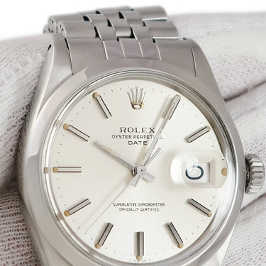 腕時計 ロレックス ROLEX オイスター パーペチュアル デイト 1500 自動巻き メンズ 28番 ヴィンテージ トリチウム