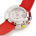 腕時計 アランシルベスタイン ALAIN SILBERSTEIN ロンド クロノ 自動巻き メンズ 赤 Rondo Krono 限定 ラウンド