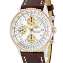 腕時計 ブライトリング BREITLING オールドナビタイマー D13322 自動巻き メンズ K18YG無垢 シルバー バー