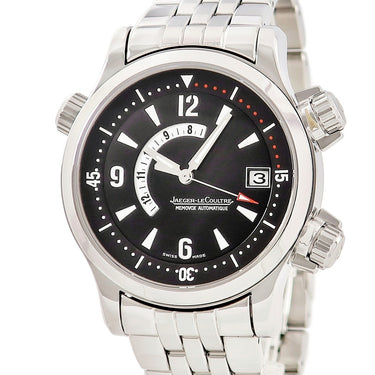 腕時計 ジャガールクルト JAEGER LECOULTRE マスターコンプレッサー メモボックス Ｑ1708170 146.8.97 自動巻き メンズ 回転式インナーベゼル