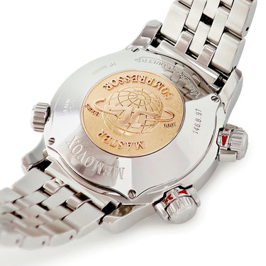 腕時計 ジャガールクルト JAEGER LECOULTRE マスターコンプレッサー メモボックス Ｑ1708170 146.8.97 自動巻き メンズ 回転式インナーベゼル