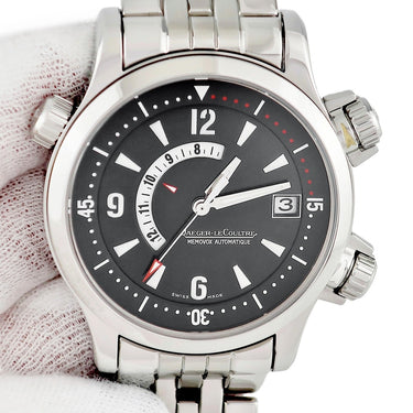 腕時計 ジャガールクルト JAEGER LECOULTRE マスターコンプレッサー メモボックス Ｑ1708170 146.8.97 自動巻き メンズ 回転式インナーベゼル