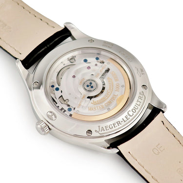 腕時計 ジャガールクルト JAEGER LECOULTRE マスター コントロール デイト Q1548470 176.8.40.S 自動巻き メンズ ブラック 黒