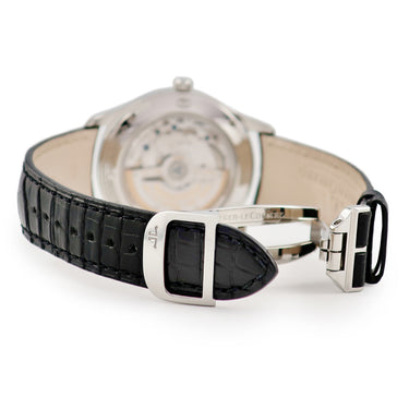 腕時計 ジャガールクルト JAEGER LECOULTRE マスター コントロール デイト Q1548470 176.8.40.S 自動巻き メンズ ブラック 黒