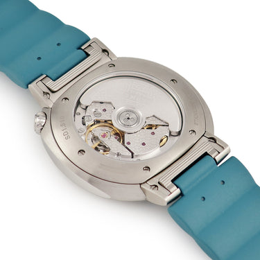 腕時計 エルメス HERMES エルメスカット GM 36mm SD1.510 自動巻き メンズ レディース アラビア シルバー オレンジ