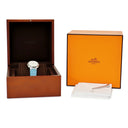 腕時計 エルメス HERMES エルメスカット GM 36mm SD1.510 自動巻き メンズ レディース アラビア シルバー オレンジ