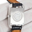 腕時計 エルメス HERMES ケープコッド ドゥブルトゥール CC1.210a 040247WW00 クオーツ レディース シルバー アラビア スクエア 二重