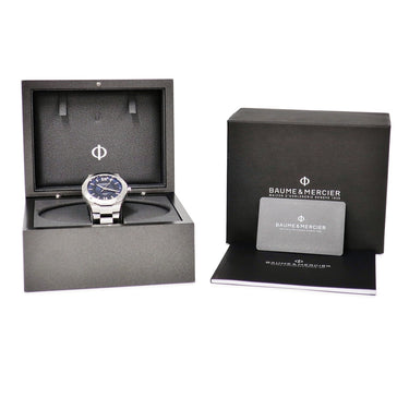 腕時計 ボーム&メルシエ BAUME&MERCIER リビエラ ボーマティック M0A10616 自動巻き メンズ 12角形 サファイアブルー デイト