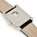 腕時計 ボーム&メルシエ BAUME&MERCIER ハンプトン ティファニー Wネーム 65577 自動巻き メンズ 青針 オープンハート シルバー