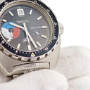 腕時計 タグホイヤー TAG Heuer スキッパー クロノグラフ オータヴィアケース 11063V 15640 自動巻き メンズ 黒 デイト ヴィンテージ