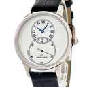 腕時計 ジャケ・ドロー Jaquet Droz グラン セコンド カンティエーム アイボリー エナメル J014014201 自動巻き メンズ K18WG無垢 白