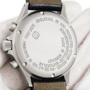 腕時計 ダマスコ DAMASKO ユーロファイターモデル クロノグラフ DC57 L 自動巻き メンズ デイデイト スモールセコンド ホワイト