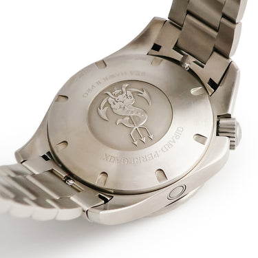 腕時計 ジラールペルゴ GIRARD PERREGAUX シーホーク2 プロ3000 49940-21-631-21A 自動巻き メンズ デイト パワーリザーブインジケーター