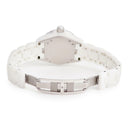 腕時計 シャネル CHANEL J12 H0967 クオーツ メンズ レディース 純正ダイヤ パヴェ 白 ホワイトセラミック ラウンド