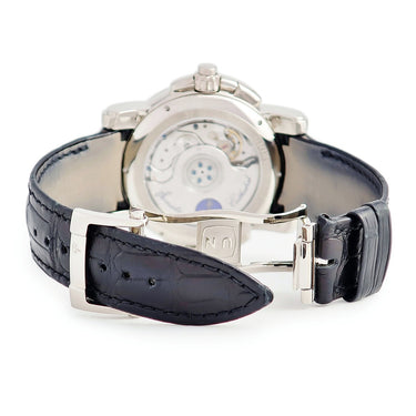 腕時計 ユリスナルダン ULYSSE NARDIN ソナタ カテドラル デュアルタイム 670-88 自動巻き メンズ K18WG無垢 アラーム カウントダウン