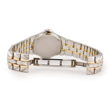 腕時計 パテックフィリップ PATEK PHILIPPE スカルプチャー 4891/1JA-001 クオーツ レディース K18YG×SS コンビ ホワイト シェル デイト 希少