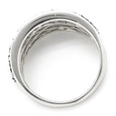 ノンブランド NON BRAND ブルーサファイア 1.9ct ホワイトゴールド K18WG サファイア リング 指輪 青 ブルー 18K 750 WG パヴェサファイア 14号