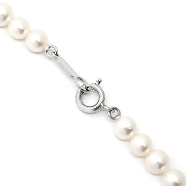 TASAKI TASAKI 淡水パールネックレス パールホワイト×シルバー パール シルバー925 ネックレス 真珠 タサキ パール 一連 SV シルバー 925 42.5cm