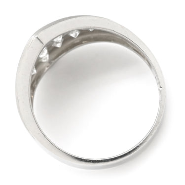 ノンブランド NON BRAND ダイヤ パヴェリング プラチナシルバー Pt900 ダイヤモンド リング 指輪 スクエア 1.21ct Pt ダイヤモンド ひし形 13号