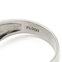 ノンブランド NON BRAND ダイヤ パヴェリング プラチナシルバー Pt900 ダイヤモンド リング 指輪 スクエア 1.21ct Pt ダイヤモンド ひし形 13号