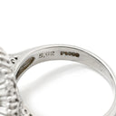 ノンブランド NON BRAND クリソベリル キャッツアイ ダイヤ リング プラチナシルバー Pt900 クリソベリルキャッツアイ ダイヤモンド リング 指輪 猫目石 5.02ct プラチナム PT ダイヤモンド オーバル 10号