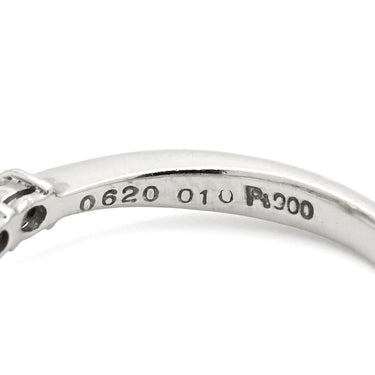 ノンブランド NON BRAND ダイヤ 0.62ct プラチナシルバー Pt900 ダイヤモンド リング 指輪 プラチナム Pt900 5P 5石 5粒 メレダイヤ エンゲージ ブライダルリング サイドストーン 11号