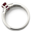 ノンブランド NON BRAND ルビー 1.07ct ダイヤモンド プラチナシルバー Pt900 ルビー ダイヤモンド リング 指輪 レッド 赤 1石 オーバルシェイプ ビルマ産 ピジョンブラッド プラチナ 12号