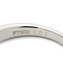 ノンブランド NON BRAND ルビー 1.07ct ダイヤモンド プラチナシルバー Pt900 ルビー ダイヤモンド リング 指輪 レッド 赤 1石 オーバルシェイプ ビルマ産 ピジョンブラッド プラチナ 12号