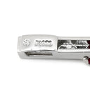 TASAKI TASAKI ルビー ダイヤ レッド×プラチナシルバー Pt900 ルビー ダイヤモンド ペンダントトップ タサキ 田崎 Pt900 赤 レッド ネックレストップ パヴェ バー ラインデザイン