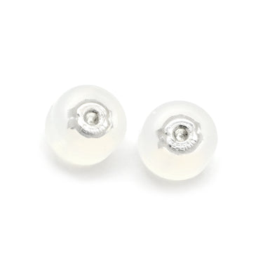 ノンブランド NON BRAND ルビー ダイヤピアス プラチナシルバー×レッド Pt900 ルビー ダイヤモンド ピアス 赤 plat900 オーバルミックスカット