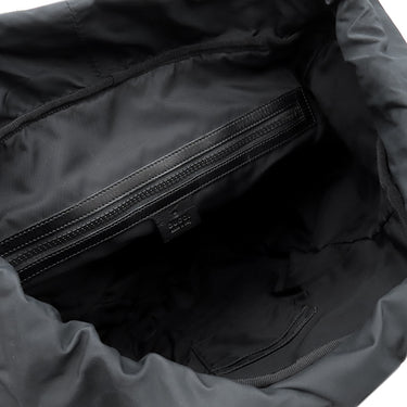 グッチ GUCCI エンブロイダリー バックパック 429037 ブラック ナイロン リュック・デイパック ブラック金具 黒 タイガー