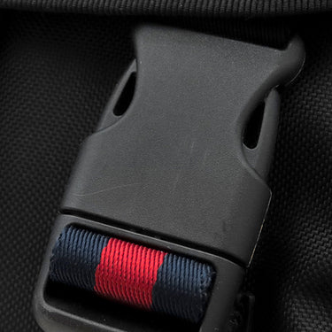 グッチ GUCCI エンブロイダリー バックパック 429037 ブラック ナイロン リュック・デイパック ブラック金具 黒 タイガー