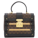 ルイヴィトン LOUIS VUITTON トリアノン PM M45908 モノグラム×ブラック モノグラムキャンバス レザー 2WAYバッグ ゴールド金具 ハンドバッグ ショルダーバッグ 茶