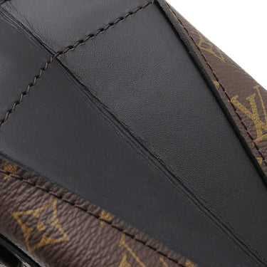 ルイヴィトン LOUIS VUITTON トリアノン PM M45908 モノグラム×ブラック モノグラムキャンバス レザー 2WAYバッグ ゴールド金具 ハンドバッグ ショルダーバッグ 茶