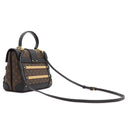 ルイヴィトン LOUIS VUITTON トリアノン PM M45908 モノグラム×ブラック モノグラムキャンバス レザー 2WAYバッグ ゴールド金具 ハンドバッグ ショルダーバッグ 茶